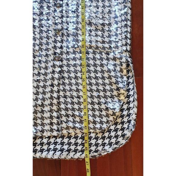 LIMITED EDITION Zara Houndstooth Overshirt, Sze M - Picture 15 of 15